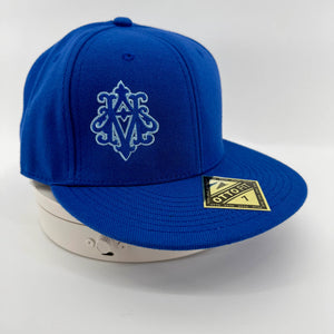 Auspice Maria Catholic Marian Devotion Fitted Cap