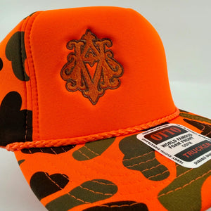 Auspice Maria Catholic Marian Devotion Adjustable Camouflage Hat