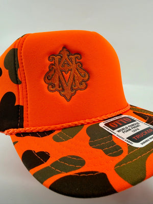 Auspice Maria Catholic Marian Devotion Adjustable Camouflage Hat