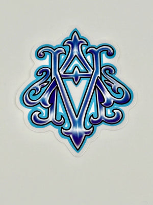Auspice Maria Catholic Marian Devotion Vinyl Die Cut Waterproof Sticker
