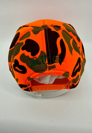 Auspice Maria Catholic Marian Devotion Adjustable Camouflage Hat