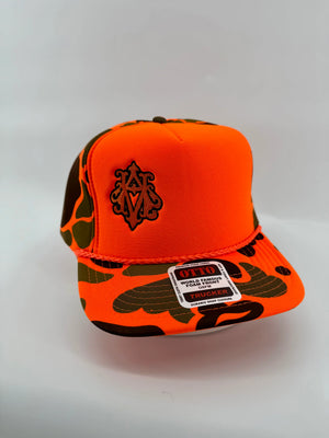 Auspice Maria Catholic Marian Devotion Adjustable Camouflage Hat
