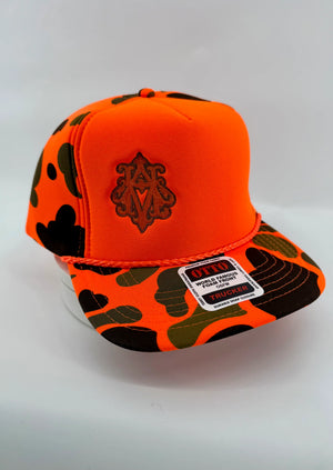 Auspice Maria Catholic Marian Devotion Adjustable Camouflage Hat