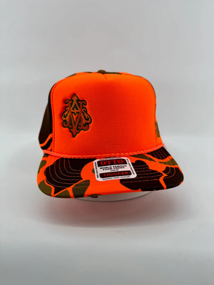 Auspice Maria Catholic Marian Devotion Adjustable Camouflage Hat