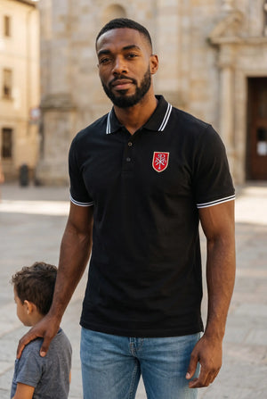 Chi Rho Symbol Christian Embroidered Polo