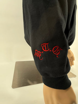 Jerusalem Cross Embroidered Hoodie