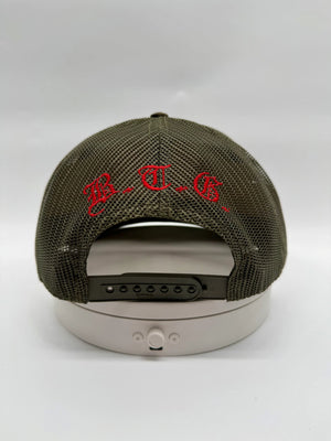 Jerusalem Cross Crusader Cross 3D Premium Puff Embroidered Hat Snapback