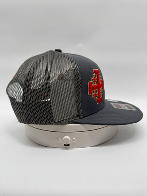 Jerusalem Cross Crusader Cross 3D Premium Puff Embroidered Hat Snapback
