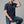 Alpha Omega Symbol Embroidered Navy Polo Shirt Catholic Liturgical Apparel