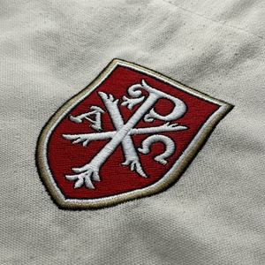 Catholic Canvas Messenger Bag | Faith-Inspired Crossbody Bag