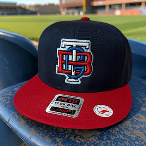 B.T.G. Logo 3D Puff OTTO Flex Bill Snapback Hat