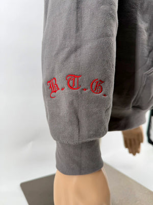 Roman Eagle Jerusalem Cross Deus Vult Embroidered Hoodie