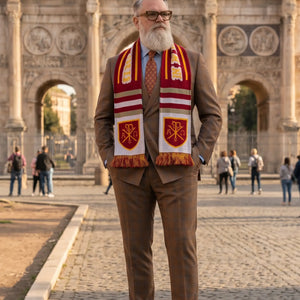St. Constantine In Hoc Signo Vinces Catholic Scarf