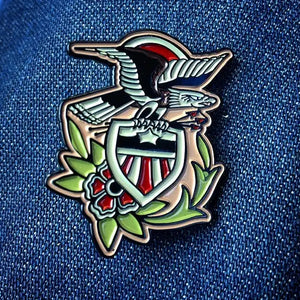 American Eagle Shield Pin