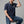 Alpha Omega Symbol Embroidered Navy Polo Shirt Catholic Liturgical Apparel