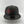 Fleury Cross 3D Puff Embroidered Charcoal Fitted Hat