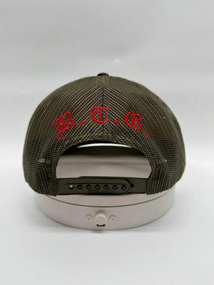 Jerusalem Cross Crusader Cross 3D Premium Puff Embroidered Hat Snapback
