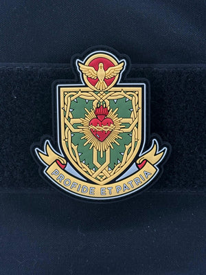 Pro Fide Et Patria For Faith and Country PVC Morale Patch