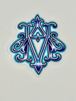 Auspice Maria Catholic Marian Devotion Vinyl Die Cut Waterproof Sticker
