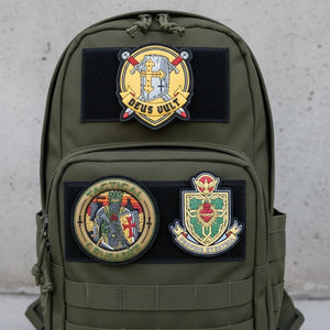 Tactical PVC Morale 3 Patch Set - Tactical Crusader, Pro Fide Et Patria, Deus Vult Knights Templar