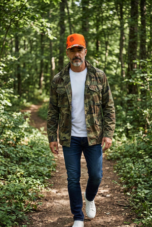 Auspice Maria Catholic Marian Devotion Adjustable Camouflage Hat