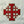 Jerusalem Cross Canvas Tote Bag with Pocket | Faith-Inspired Everyday Carryall