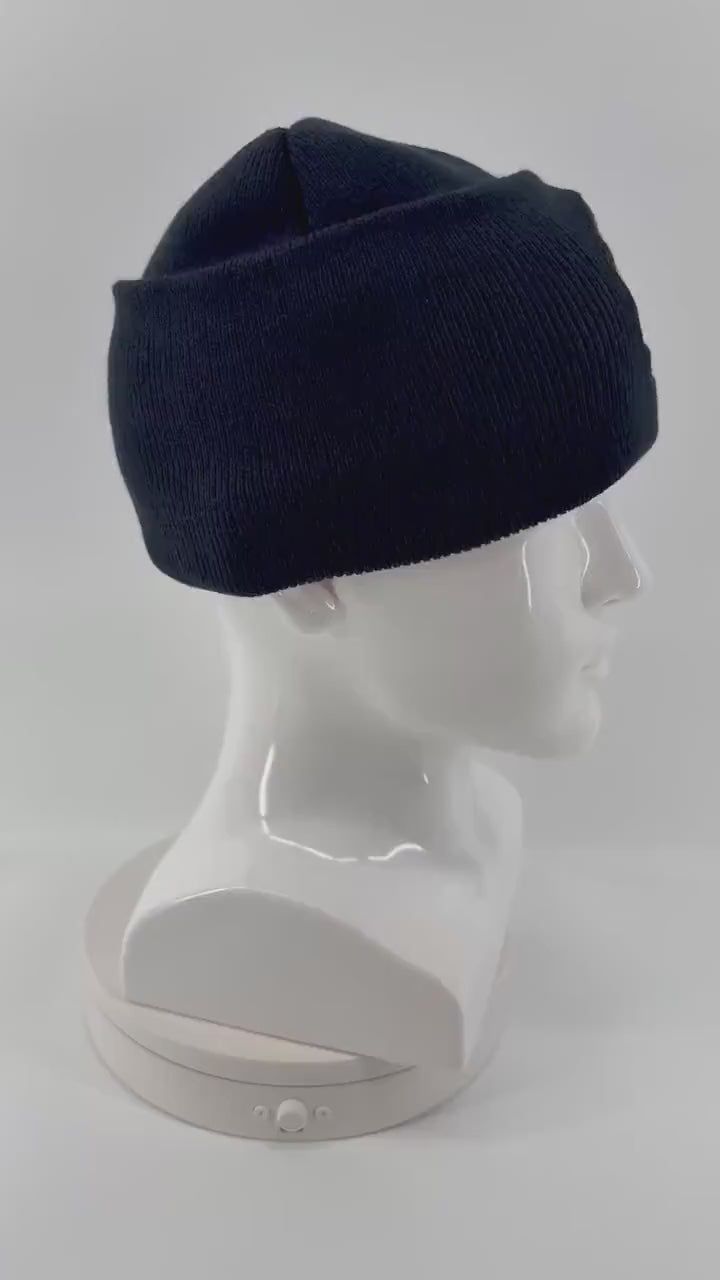 IHS Christogram Embroidered Knit Beanie