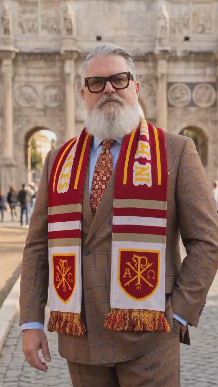 St. Constantine In Hoc Signo Vinces Catholic Scarf